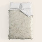 calming essentials meadow neutral white Comforter Gallery Image 6