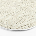 calming essentials meadow neutral white Bath Mat Gallery Image 3