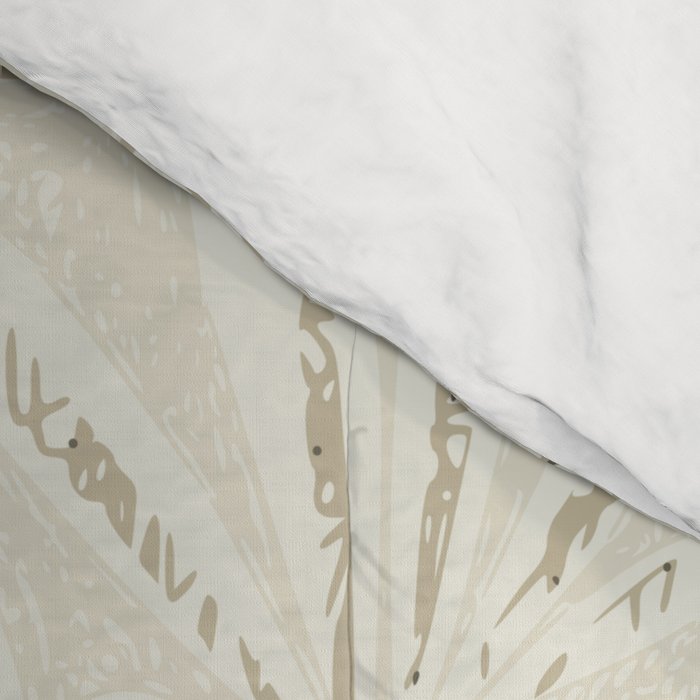 calming essentials meadow neutral white Comforter Gallery Image 4