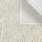 calming essentials meadow neutral white Wall Tapestry Gallery Image 3