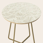 calming essentials meadow neutral white Side Table Gallery Image 2