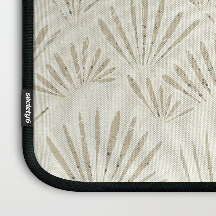 calming essentials meadow neutral white Laptop Sleeve Gallery Image 3
