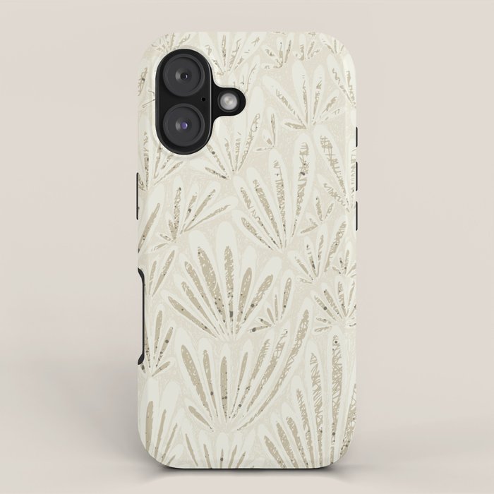 calming essentials meadow neutral white iPhone Case Gallery Image 1