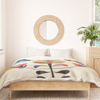 Hummingbirds & Flowers Duvet Cover Gallery Image 3