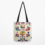 Hummingbirds & Flowers Tote Bag Gallery Image 2