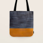 Golden Night Rothko Inspired Mid Century Modern Minimalist Color Field Tote Bag Gallery Image 1