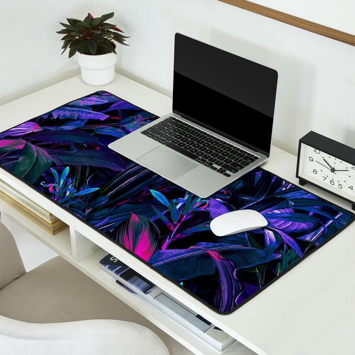 Future Garden Tropical Night Desk Mat Gallery Image 2