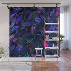 Future Garden Tropical Night Wall Mural Gallery Image 1