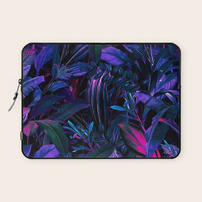 Future Garden Tropical Night Laptop Sleeve Gallery Image 1