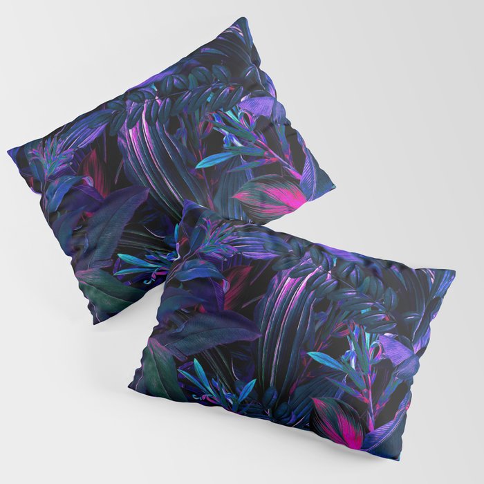 Future Garden Tropical Night Pillow Sham Gallery Image 3