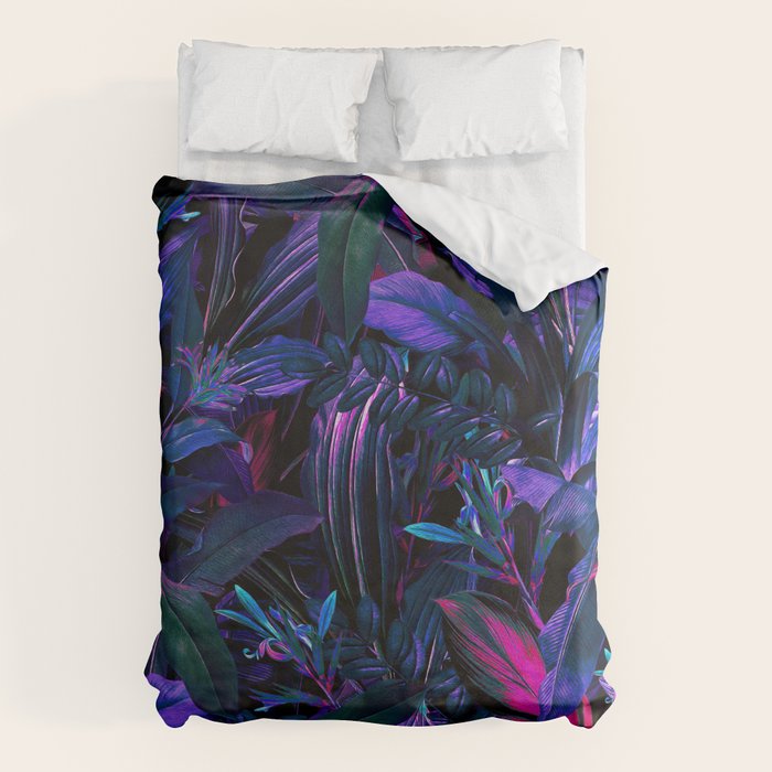 Future Garden Tropical Night Duvet Cover Gallery Image 1