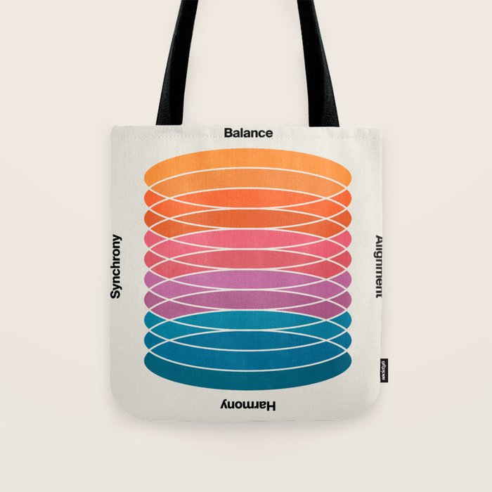 The Circles of Life Tote Bag Gallery Image 1