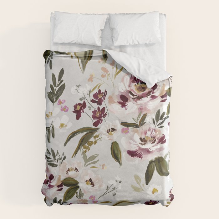 Heritage Bloom II Duvet Cover Gallery Image 1