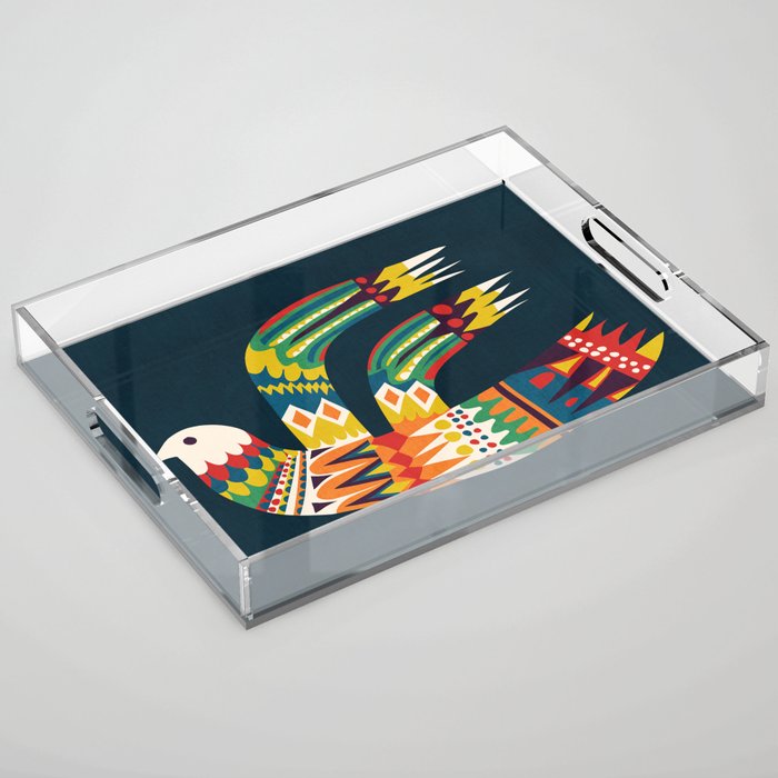 Native Bird Acrylic Tray Gallery Image 1