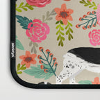 English Springer Spaniel dog breed florals dog gifts for dog lovers dog breeds Laptop Sleeve Gallery Image 3
