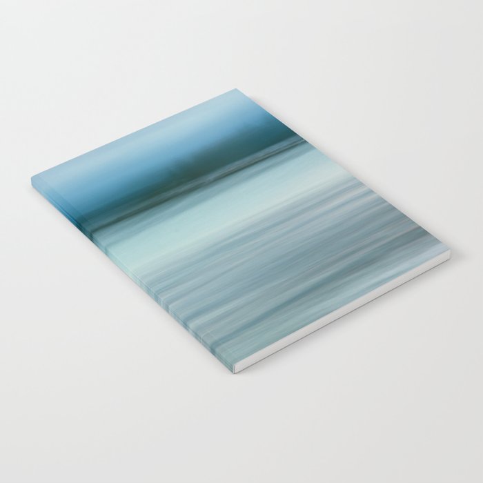 storm on the horizon - abstract ocean landscape photograph Notebook Gallery Image 2