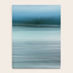 storm on the horizon - abstract ocean landscape photograph Notebook Gallery Image 4