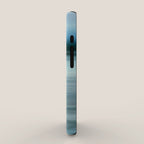 storm on the horizon - abstract ocean landscape photograph iPhone Case Gallery Image 2