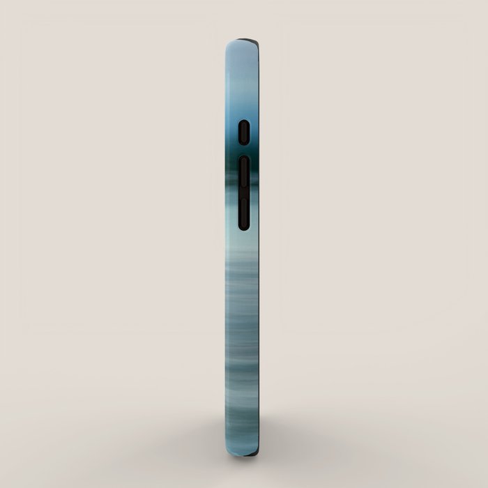 storm on the horizon - abstract ocean landscape photograph iPhone Case Gallery Image 2