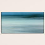 storm on the horizon - abstract ocean landscape photograph Desk Mat Gallery Image 3