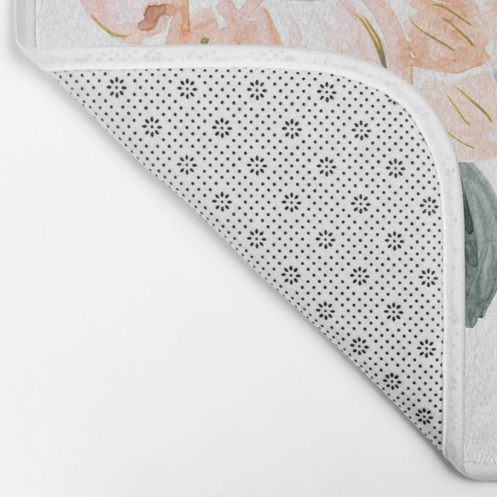 Mason Vintage Roses Bath Mat Gallery Image 2