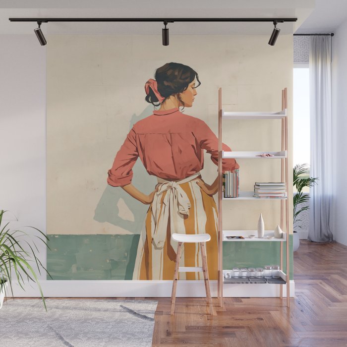 Elegance Wrapped in Seasons Wall Mural Gallery Image 1