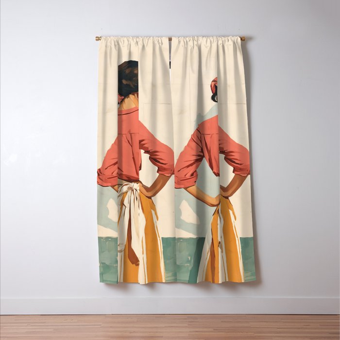 Elegance Wrapped in Seasons Window Curtain Gallery Image 3