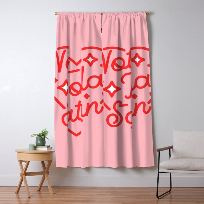 not today satan II Window Curtain Gallery Image 1