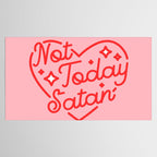not today satan II Tablecloth Gallery Image 2