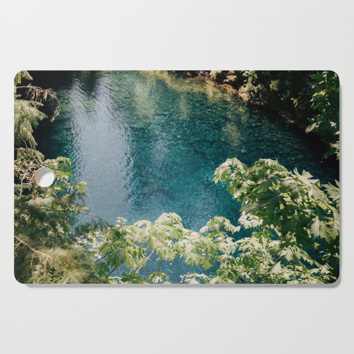 Blue Pool Cutting Board Gallery Image 1