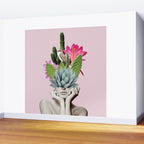 Cactus Lady Wall Mural Gallery Image 2