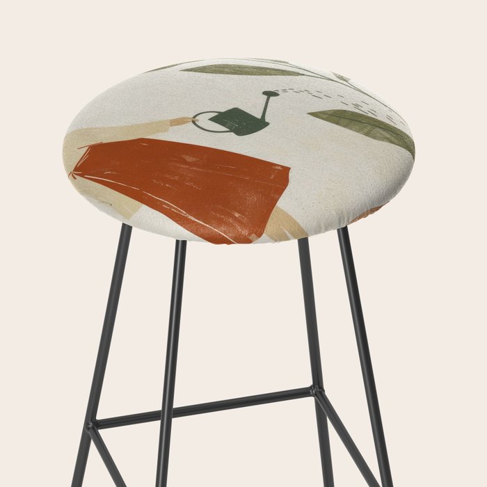 Still Life with Girl and Growing Plant Stool Gallery Image 2