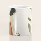 Still Life with Girl and Growing Plant Coffee Mug Gallery Image 4