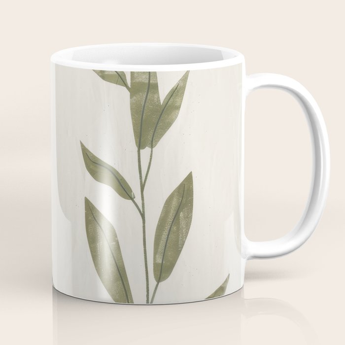 Still Life with Girl and Growing Plant Coffee Mug Gallery Image 1