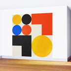 Balance 03: Bauhaus Mid-Century Edition Wall Mural Gallery Image 2