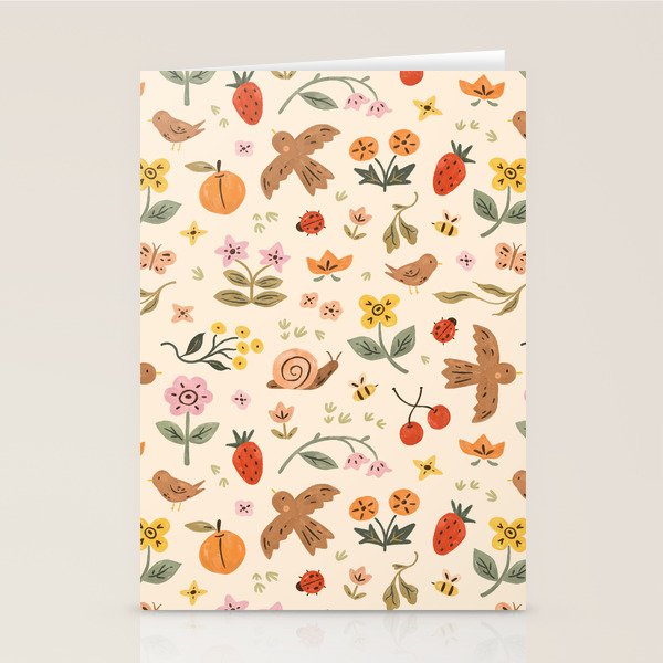 In Bloom - Gouache Nature Print Stationery Card Gallery Image 2