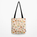 In Bloom - Gouache Nature Print Tote Bag Gallery Image 2