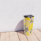 Lemon Blooms - Blush Palette Travel Mug Gallery Image 4