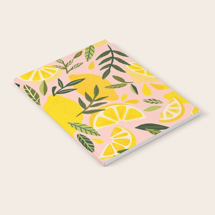 Lemon Blooms - Blush Palette Notebook Gallery Image 2
