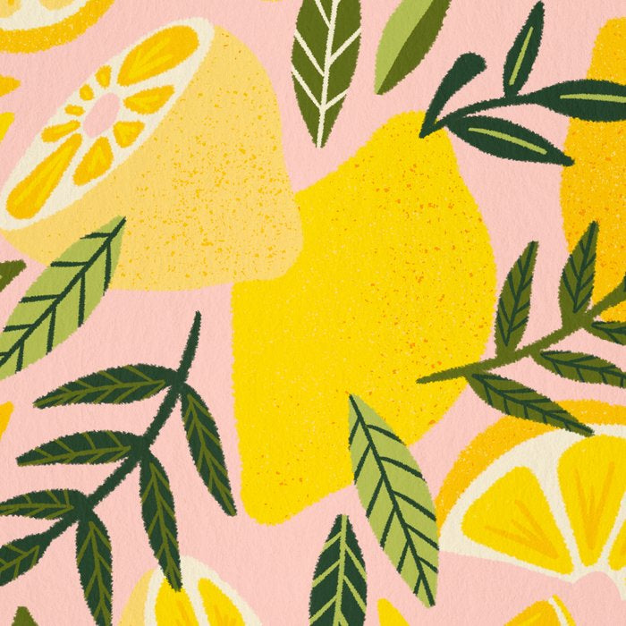 Lemon Blooms - Blush Palette Coffee Mug Gallery Image 2