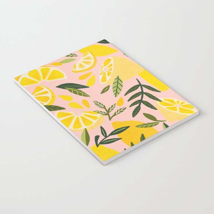 Lemon Blooms - Blush Palette Notebook Gallery Image 3