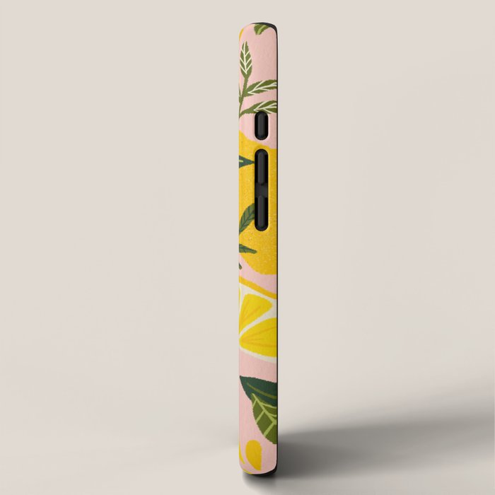 Lemon Blooms - Blush Palette iPhone Case Gallery Image 2
