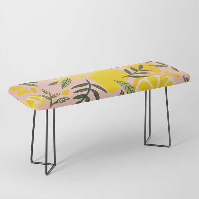 Lemon Blooms - Blush Palette Bench Gallery Image 1