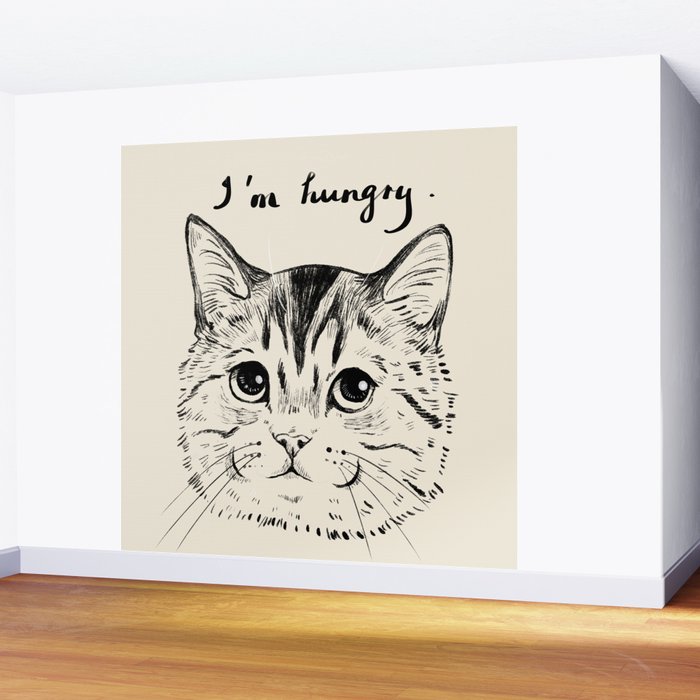 I'm hungry Wall Mural Gallery Image 2