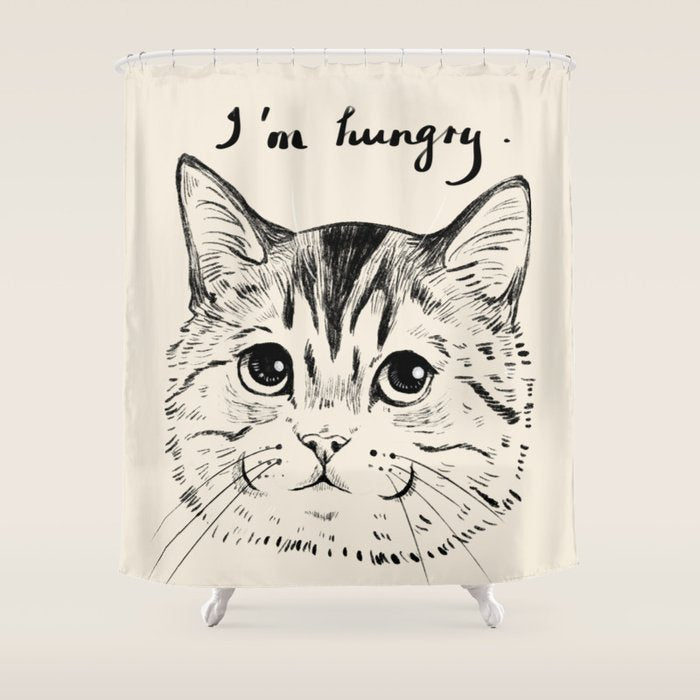 I'm hungry Shower Curtain Gallery Image 1