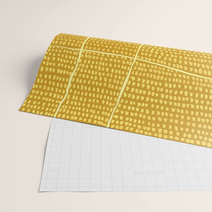 Categorize Print in Yellow Wrapping Paper Gallery Image 2