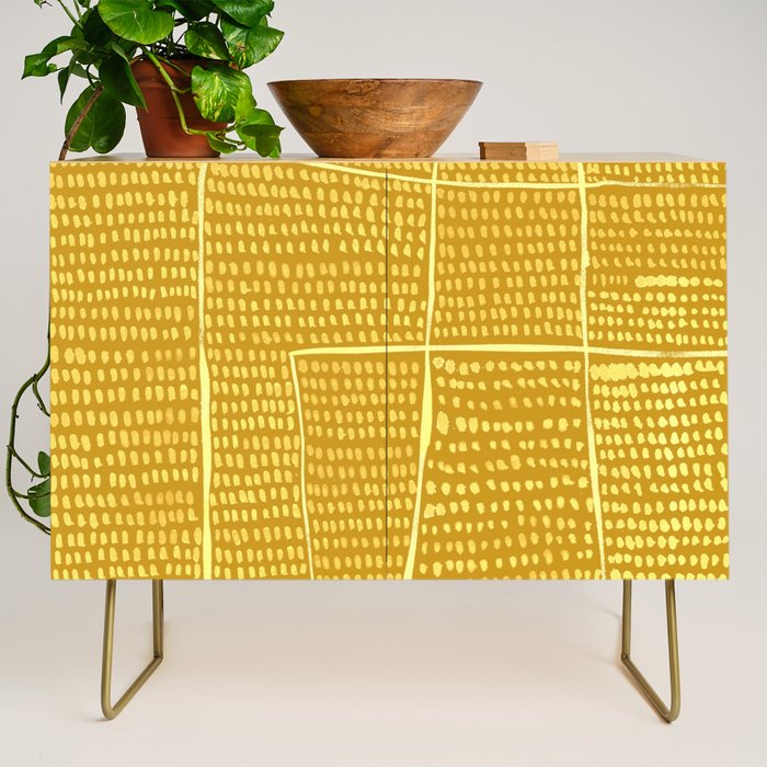 Categorize Print in Yellow Credenza Gallery Image 1