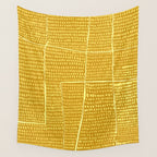Categorize Print in Yellow Wall Tapestry Gallery Image 4
