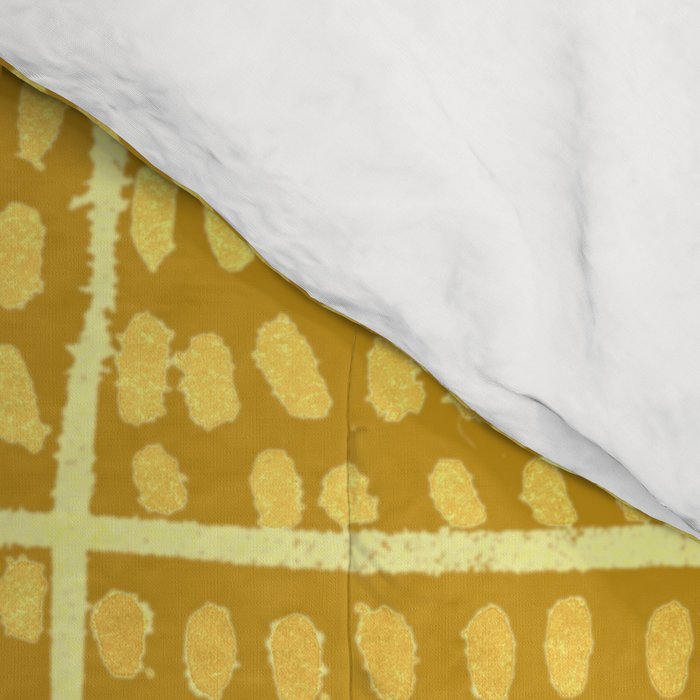 Categorize Print in Yellow Comforter Gallery Image 4
