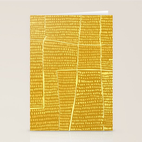 Categorize Print in Yellow Stationery Card Gallery Image 2